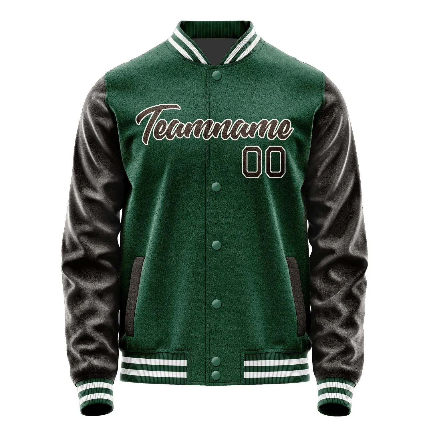 Custom Green Brown Jacket sold by Tailorly product image thumbnail 2