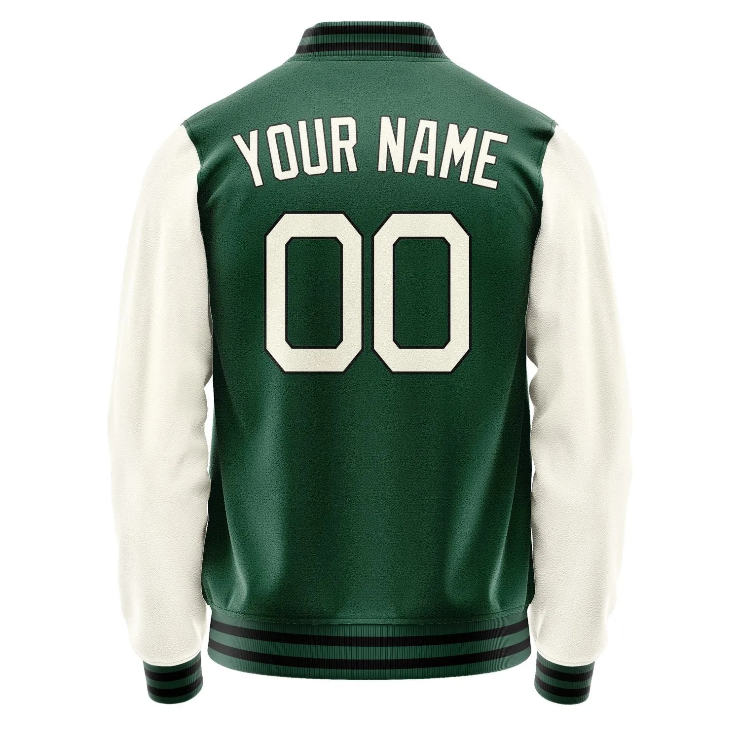 Custom Green Cream Jacket sold by Tailorly product image thumbnail 4