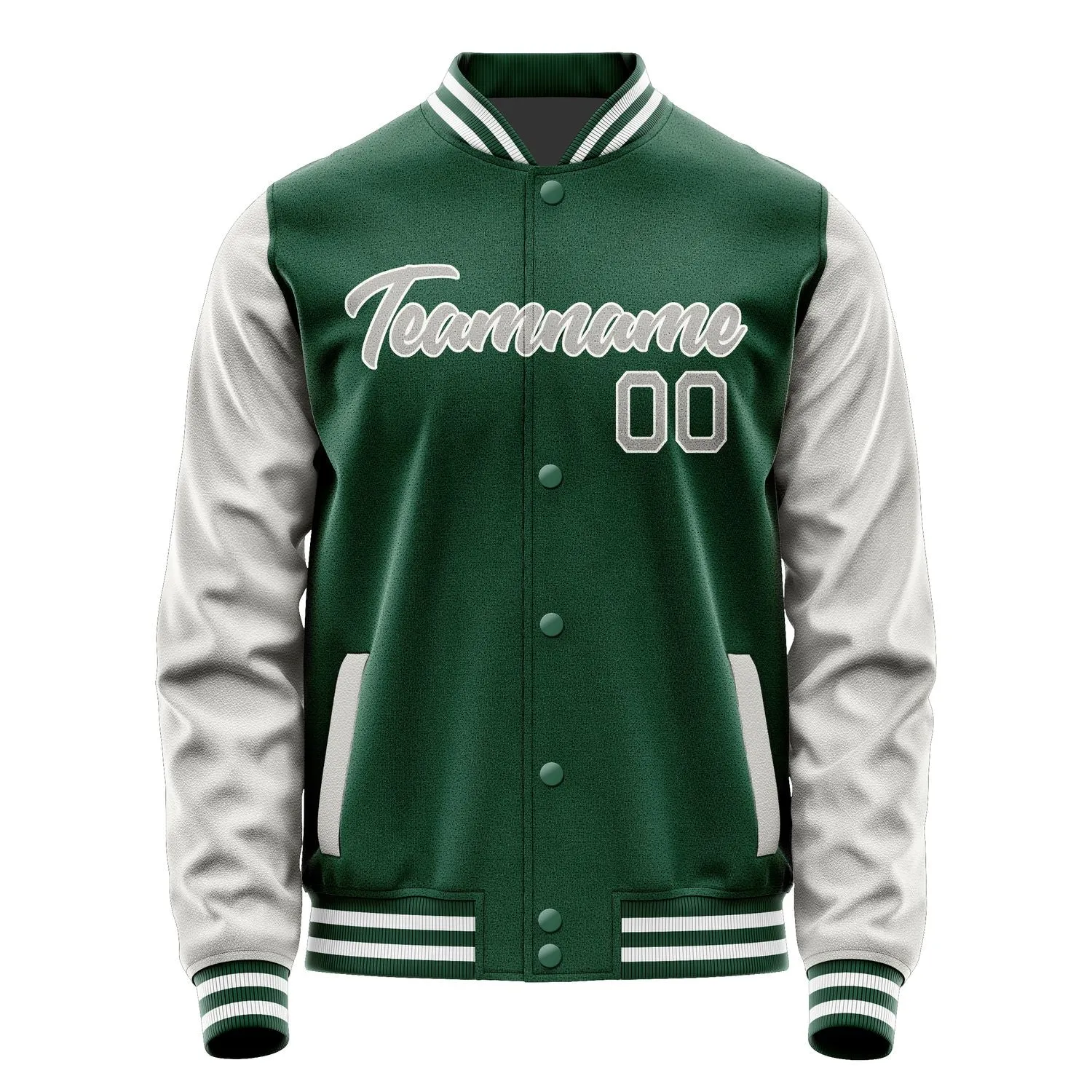Custom Green Gray Jacket sold by Tailorly product image thumbnail 2