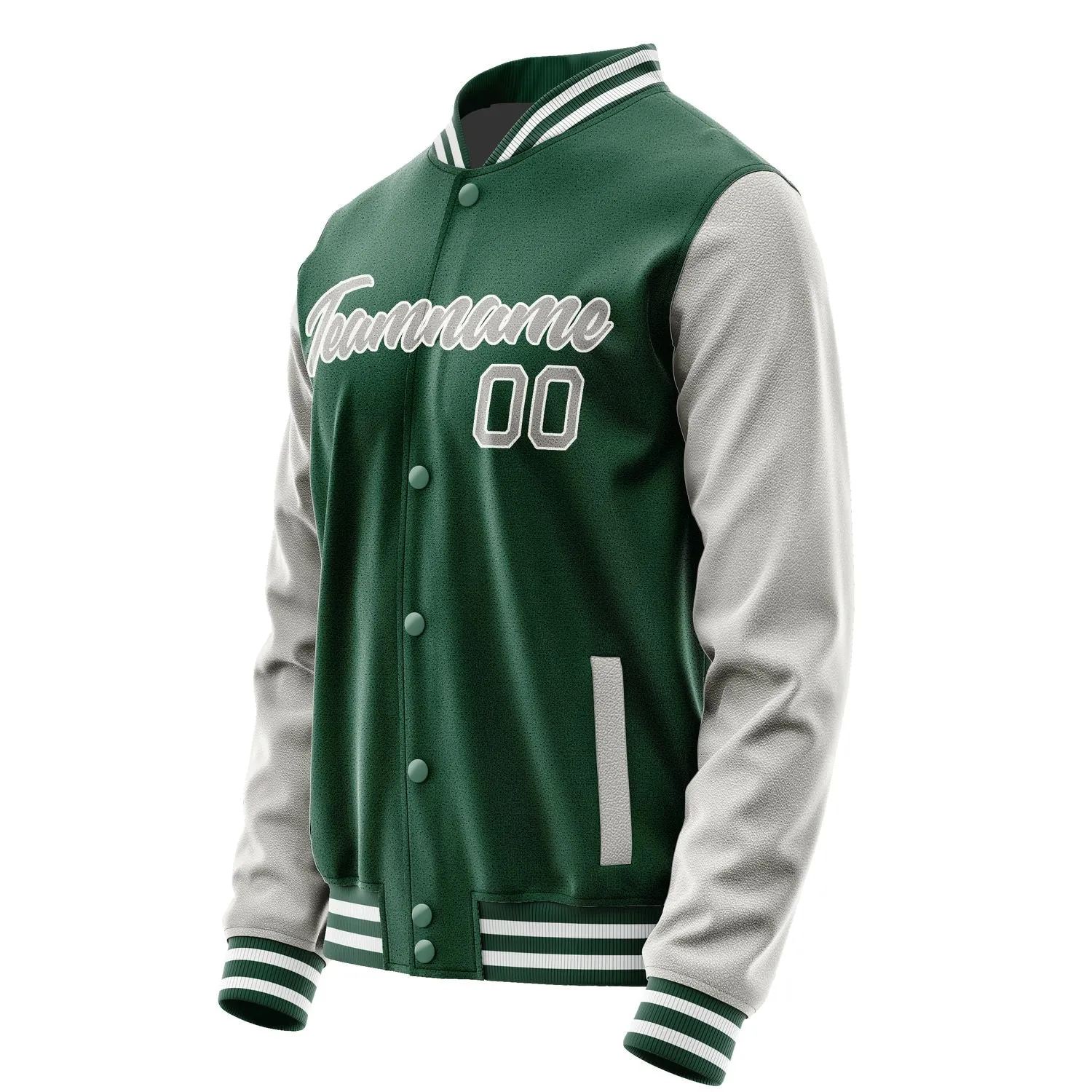 Custom Green Gray Jacket sold by Tailorly product image thumbnail 3