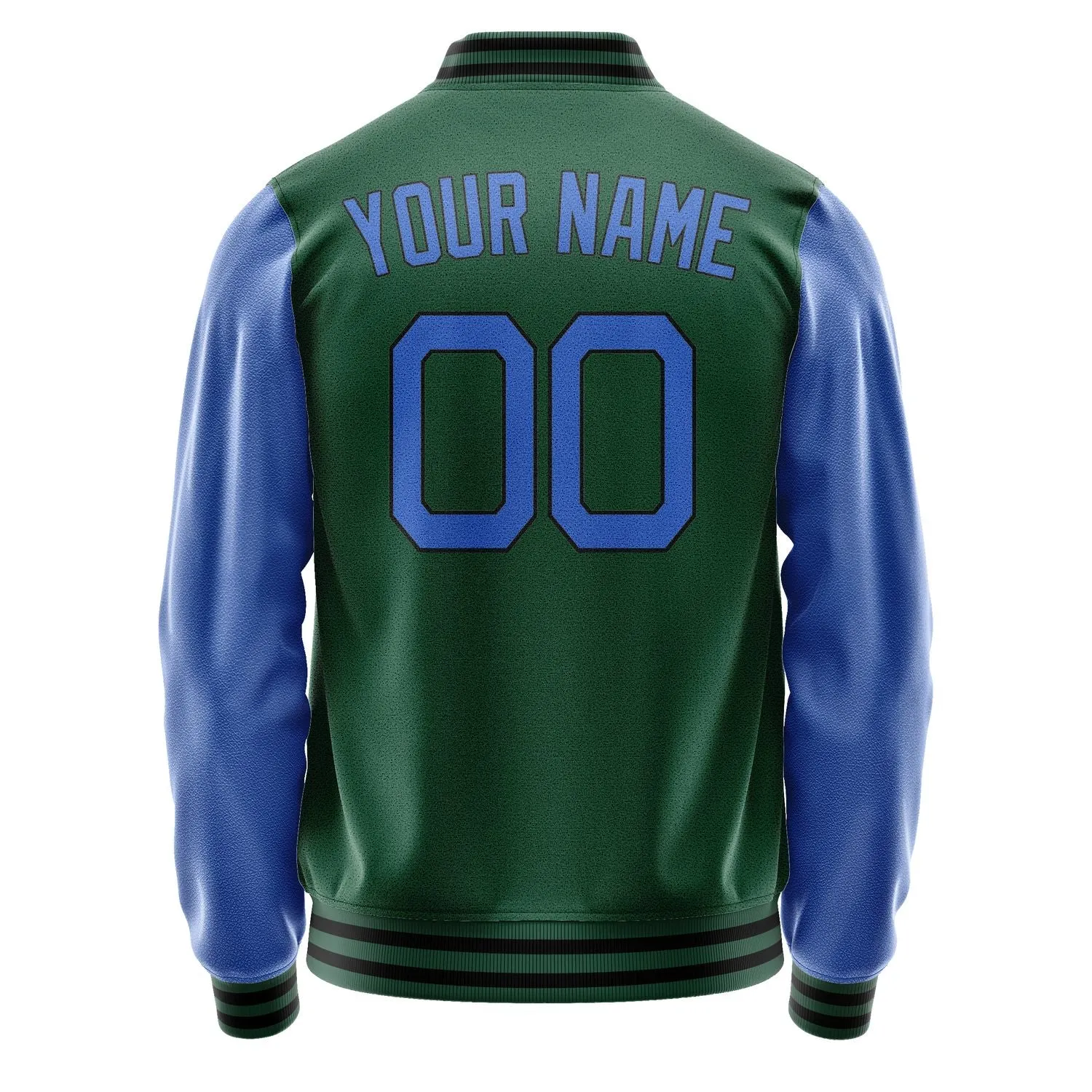 Custom Green Sky Blue Jacket sold by Tailorly product image thumbnail 4