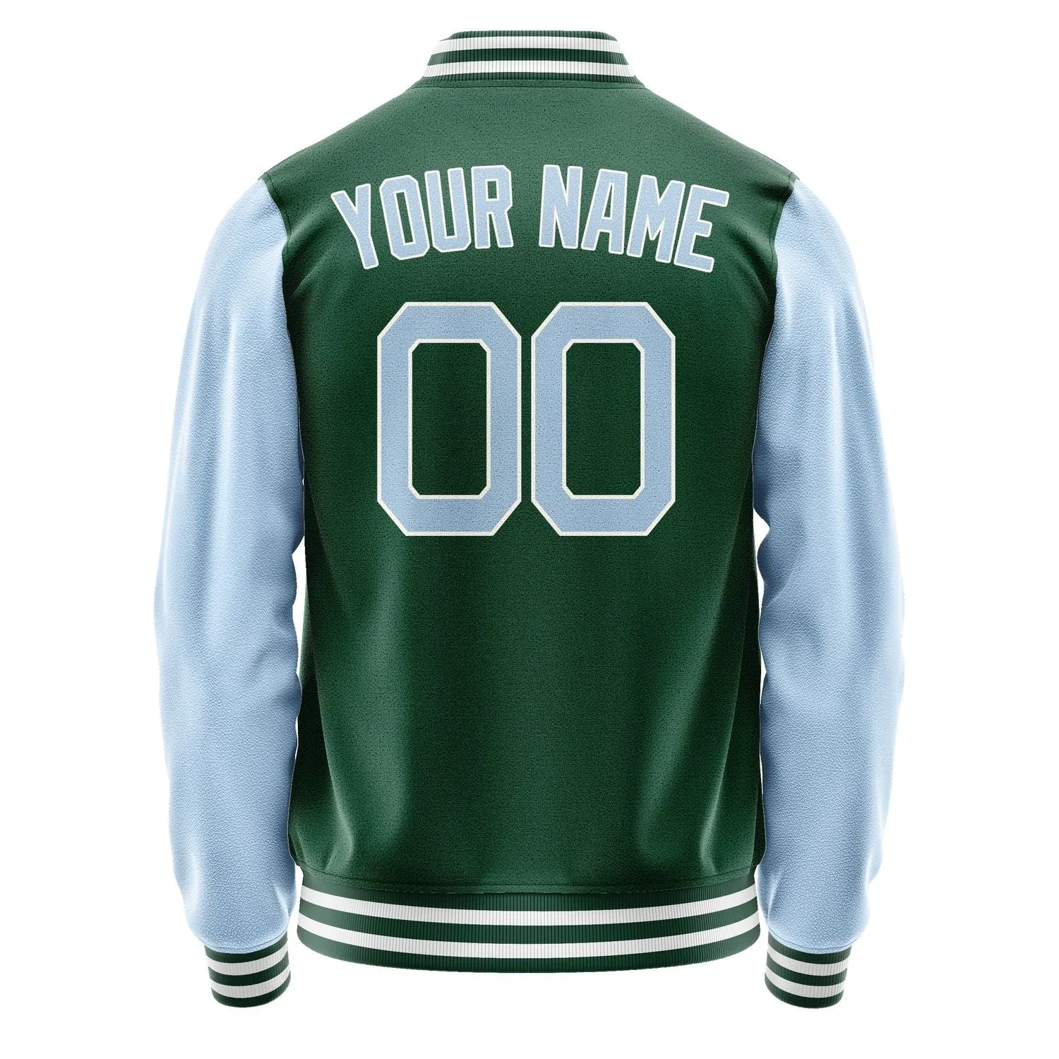 Custom Green Light Blue Jacket sold by Tailorly product image thumbnail 4