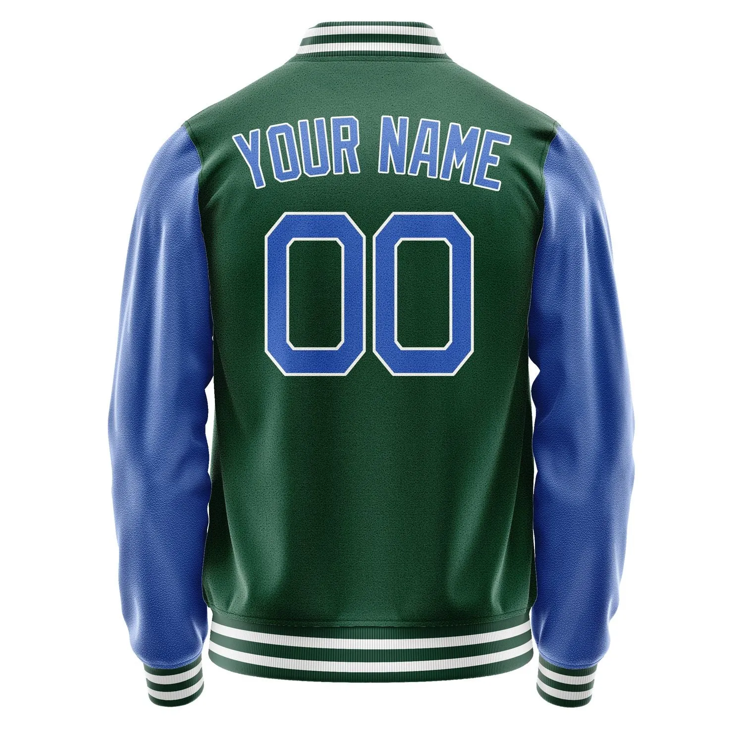 Custom Green Sky Blue Jacket sold by Tailorly product image thumbnail 4
