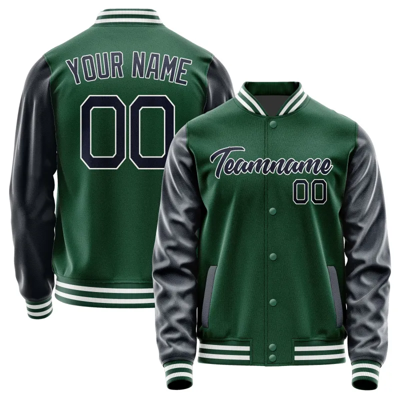 Custom Green Navy Jacket sold by Tailorly