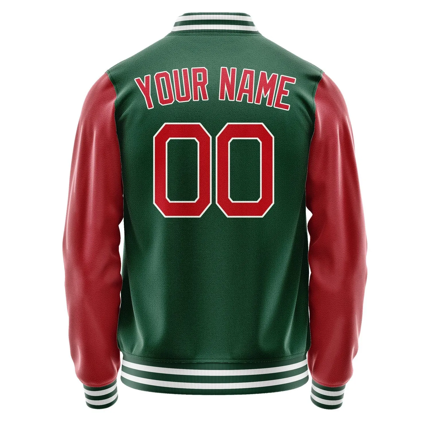 Custom Green Red Jacket sold by Tailorly product image thumbnail 4