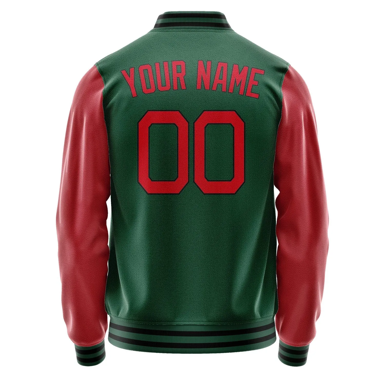 Custom Green Red Jacket sold by Tailorly product image thumbnail 4