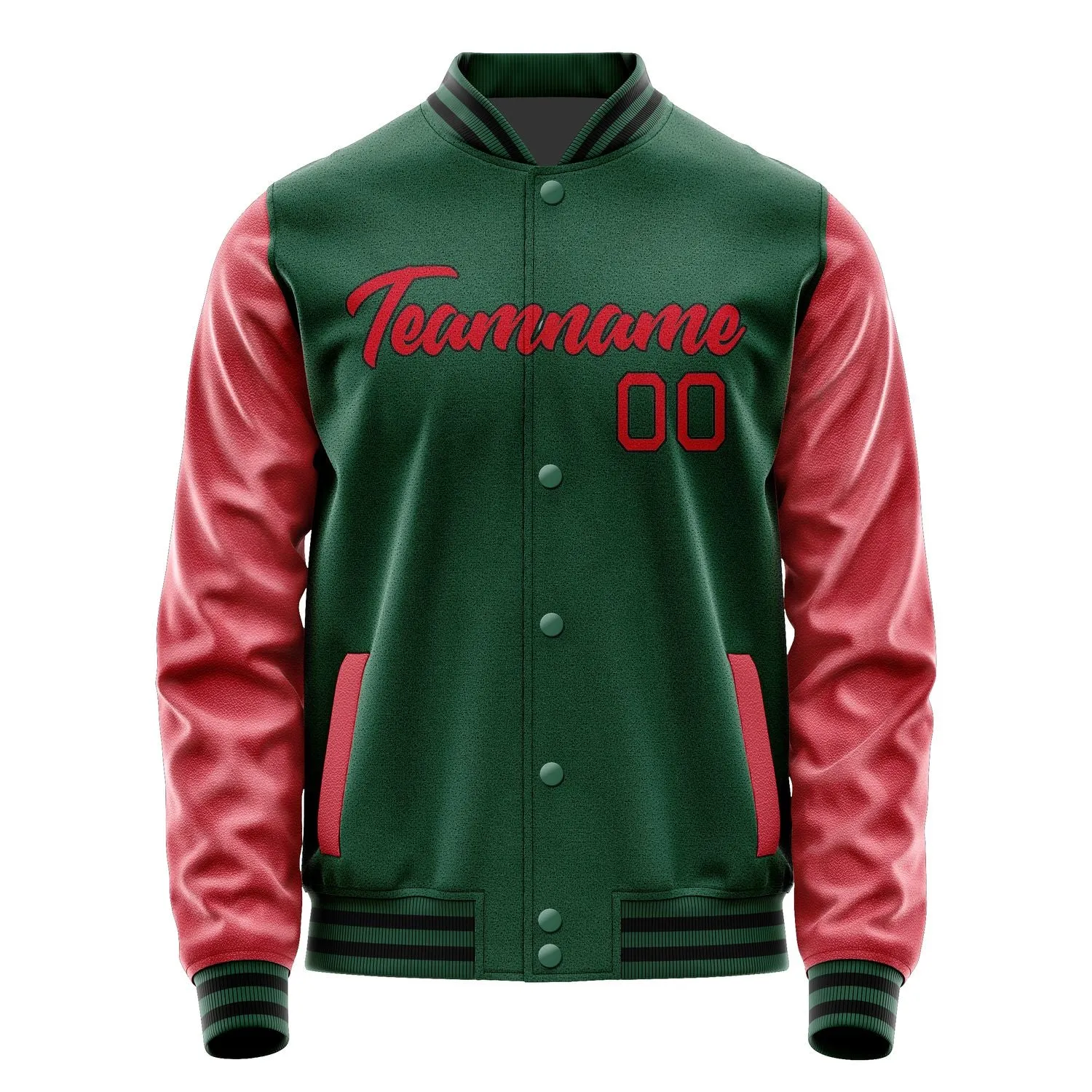 Custom Green Red Jacket sold by Tailorly product image thumbnail 2