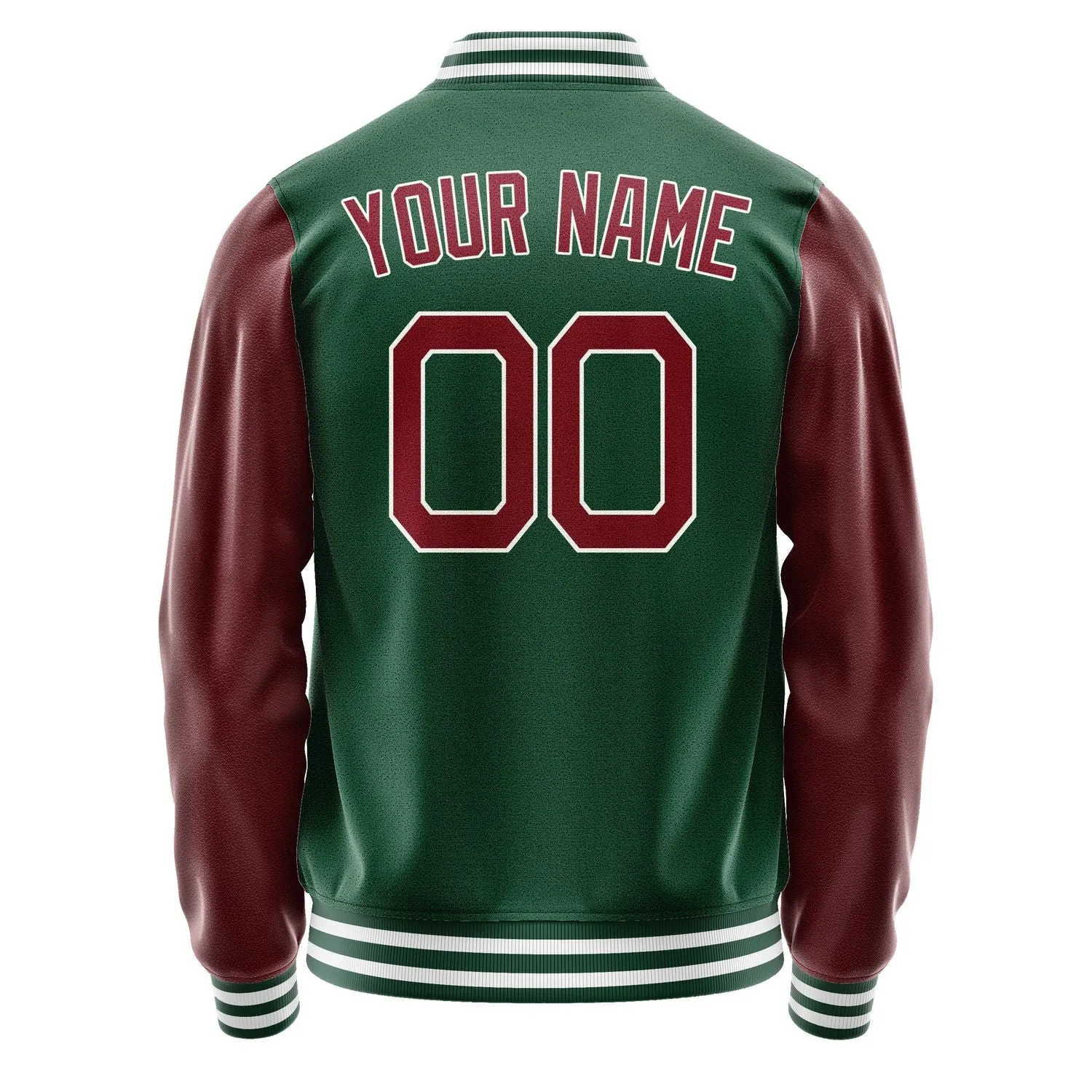 Custom Green Crimson Red Jacket sold by Tailorly product image thumbnail 4