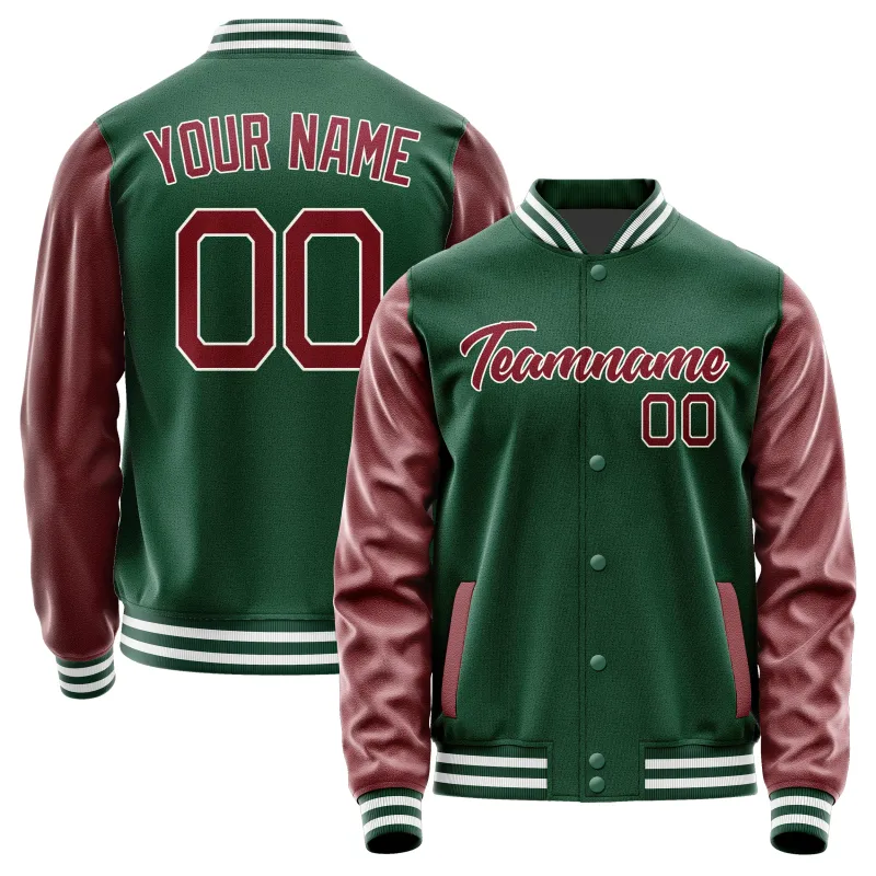 Custom Green Crimson Red Jacket sold by Tailorly