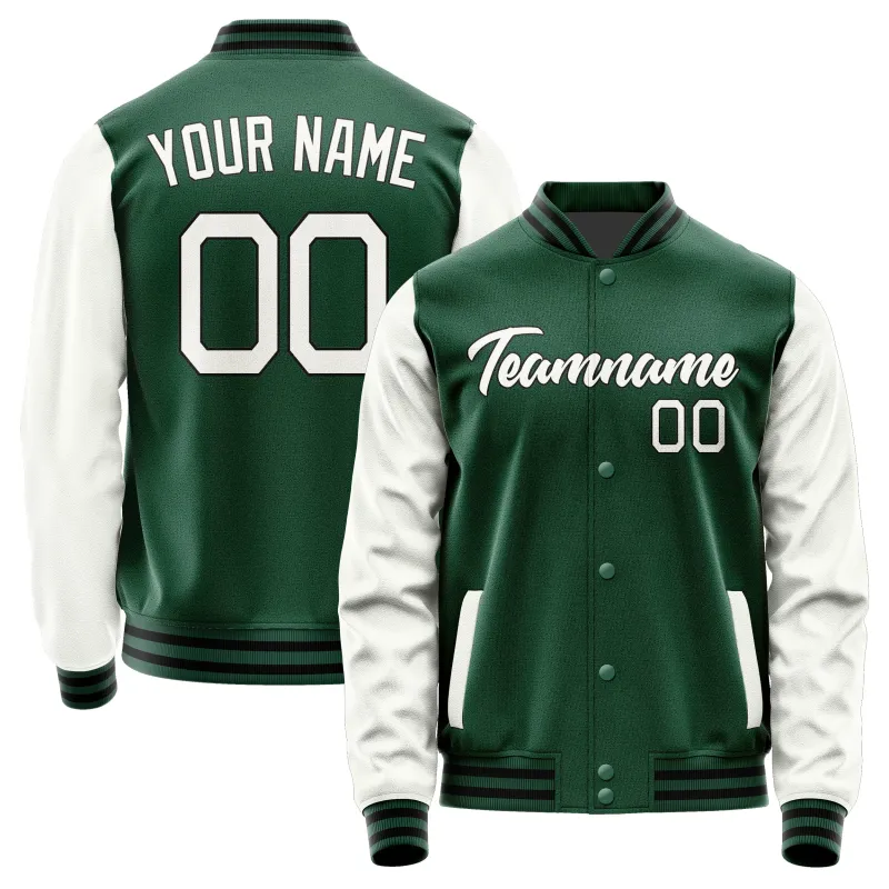 Custom Green White Jacket sold by Tailorly