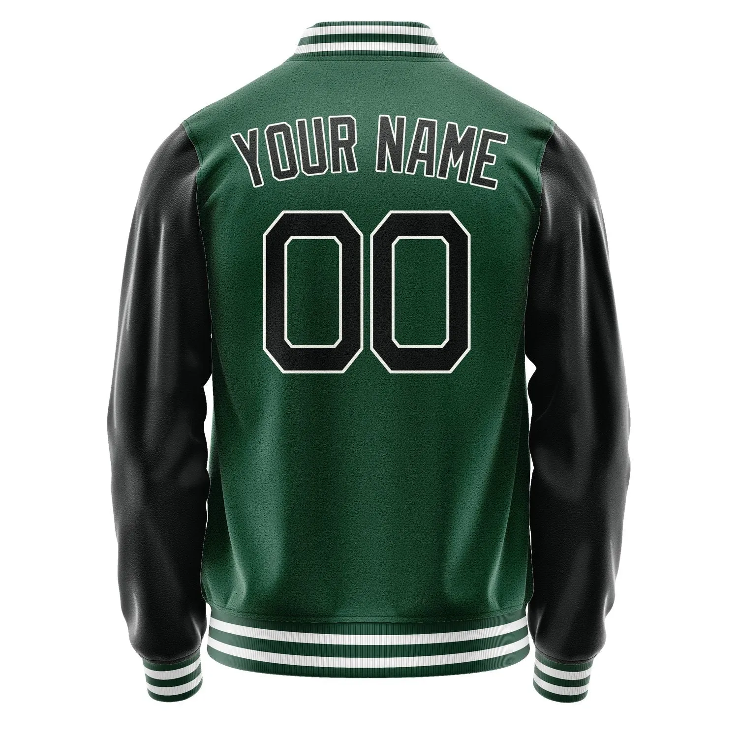 Custom Green Black Jacket sold by Tailorly product image thumbnail 4
