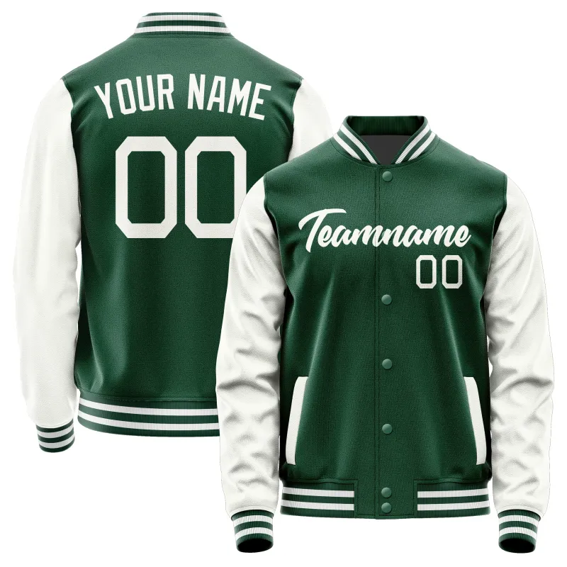 Custom Green White Jacket sold by Tailorly