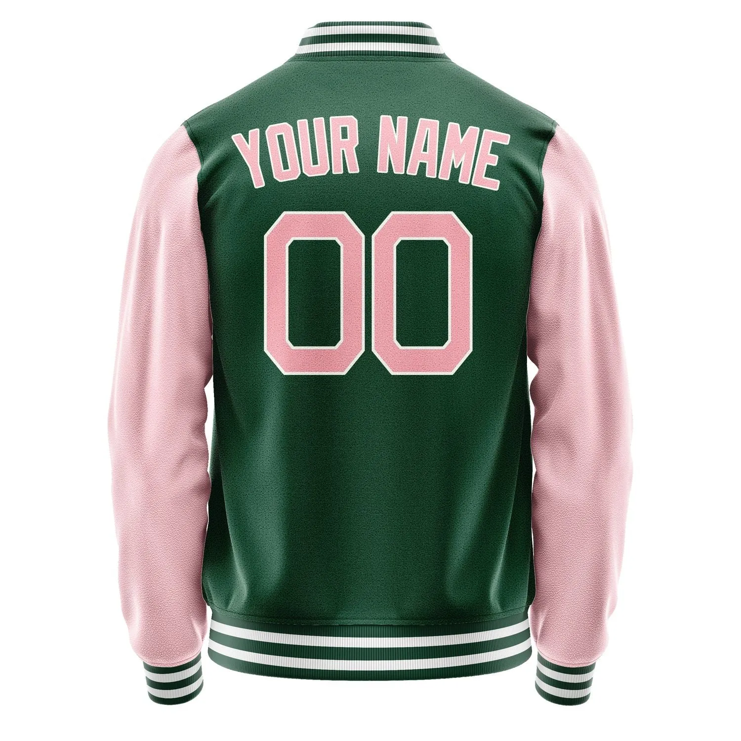 Custom Green Light Pink Jacket sold by Tailorly product image thumbnail 4