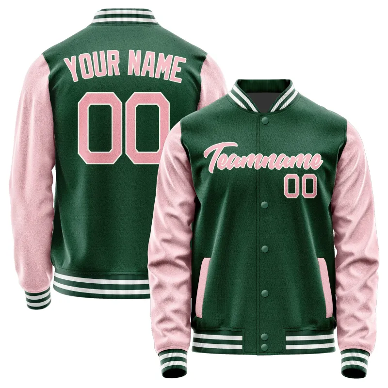 Custom Green Light Pink Jacket sold by Tailorly