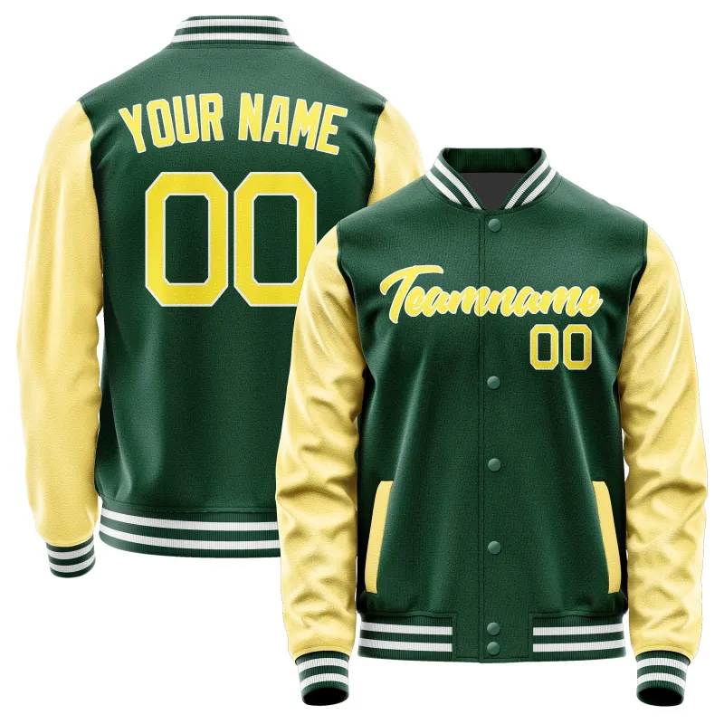 Custom Green Light Yellow Jacket sold by Tailorly