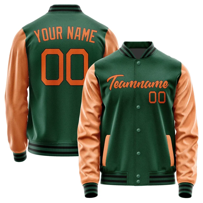 Custom Green Orange Jacket sold by Tailorly