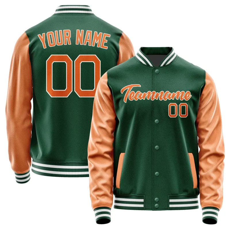 Custom Green Orange Jacket sold by Tailorly