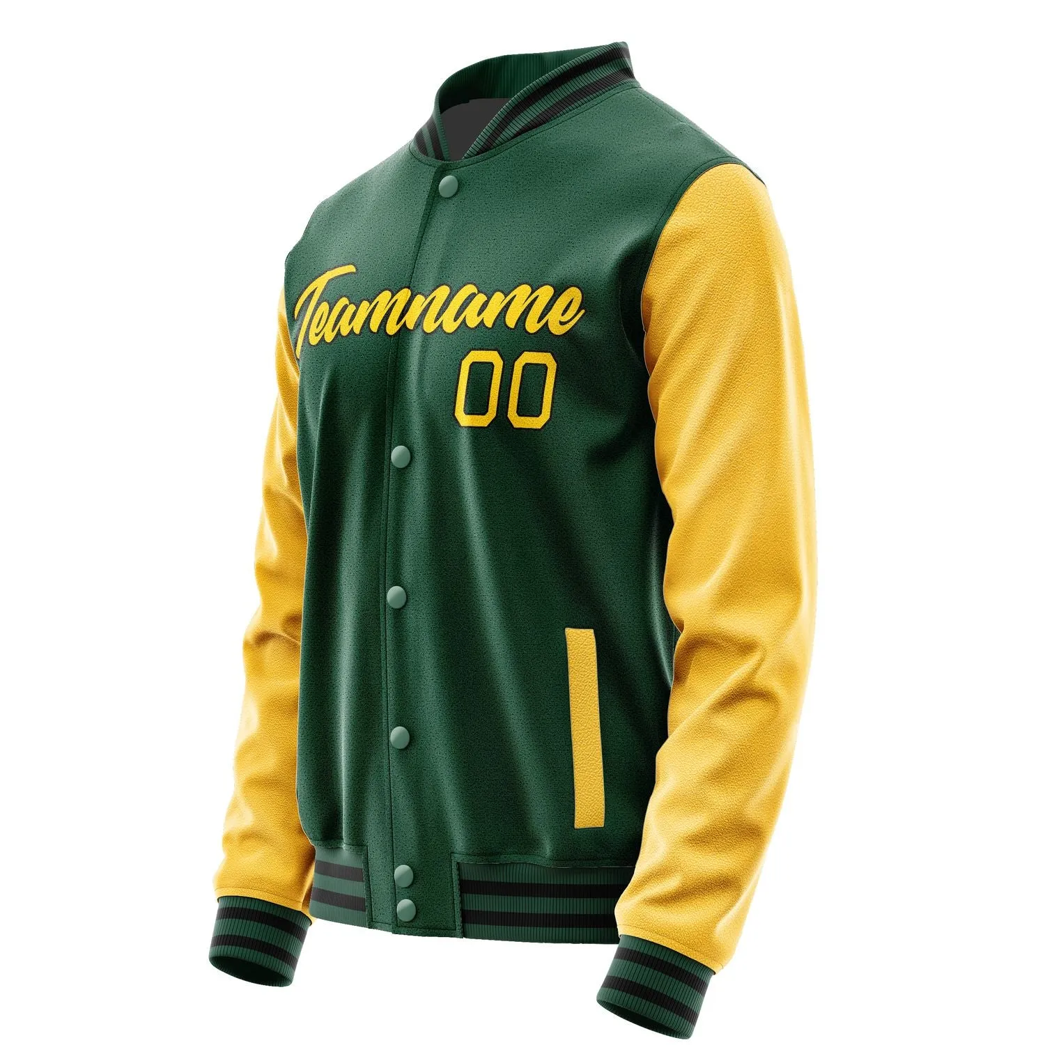 Custom Green Gold Jacket sold by Tailorly product image thumbnail 3