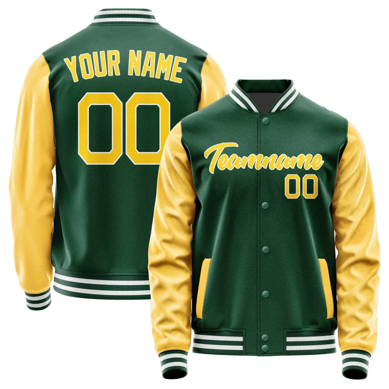 Custom Green Gold Jacket sold by Tailorly