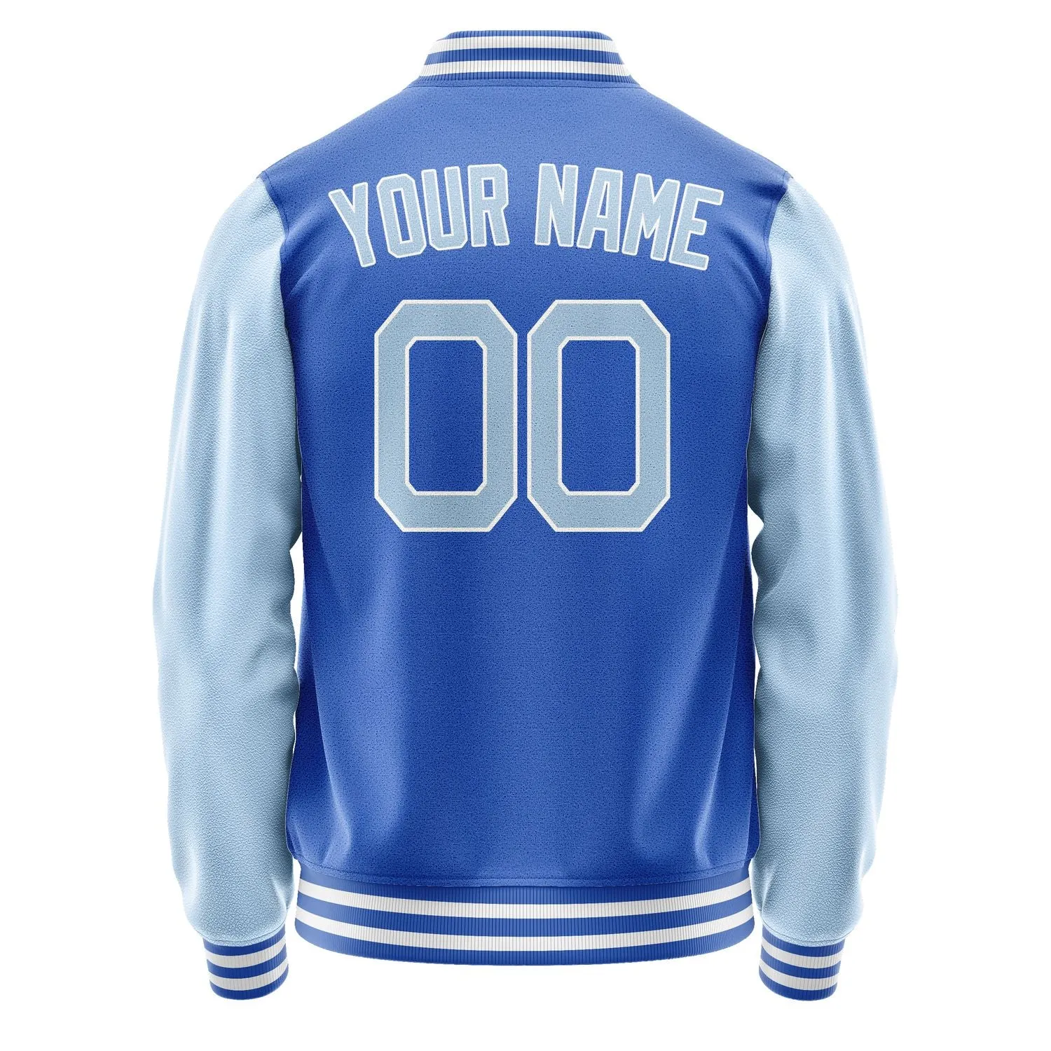 Custom Sky Blue Light Blue Jacket sold by Tailorly product image thumbnail 4