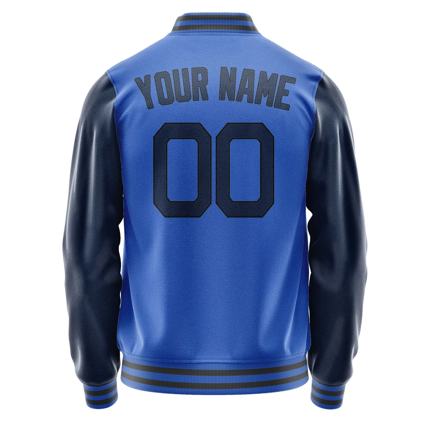 Custom Sky Blue Blue Jacket sold by Tailorly product image thumbnail 4