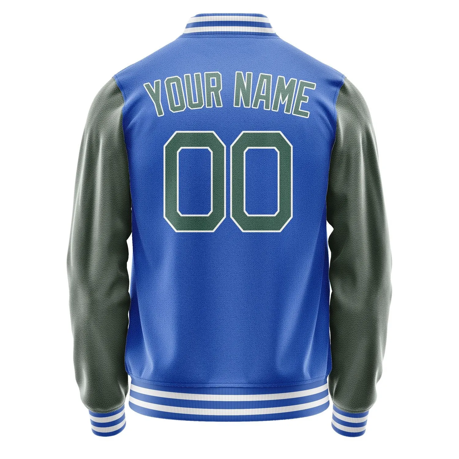 Custom Sky Blue Blue Green Jacket sold by Tailorly product image thumbnail 4