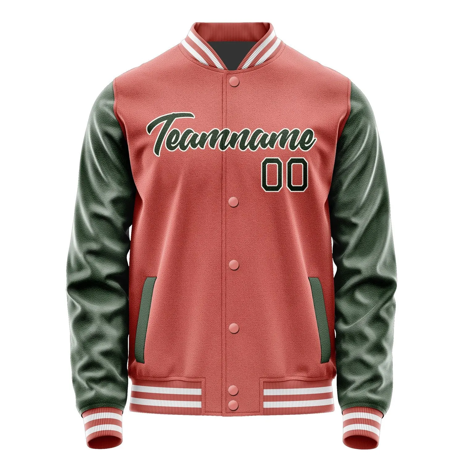 Custom Copper Rose Dark Green Jacket sold by Tailorly product image thumbnail 2