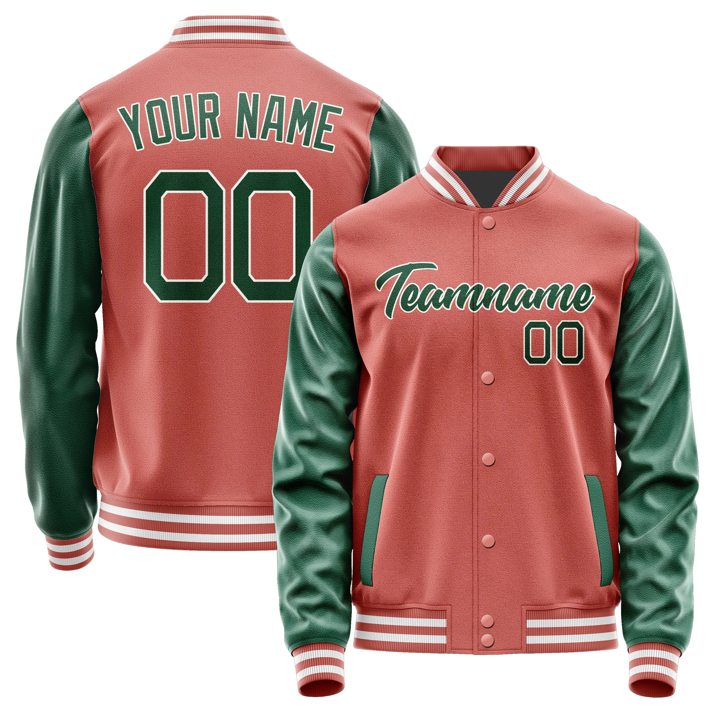 Custom Copper Rose Green Jacket sold by Tailorly