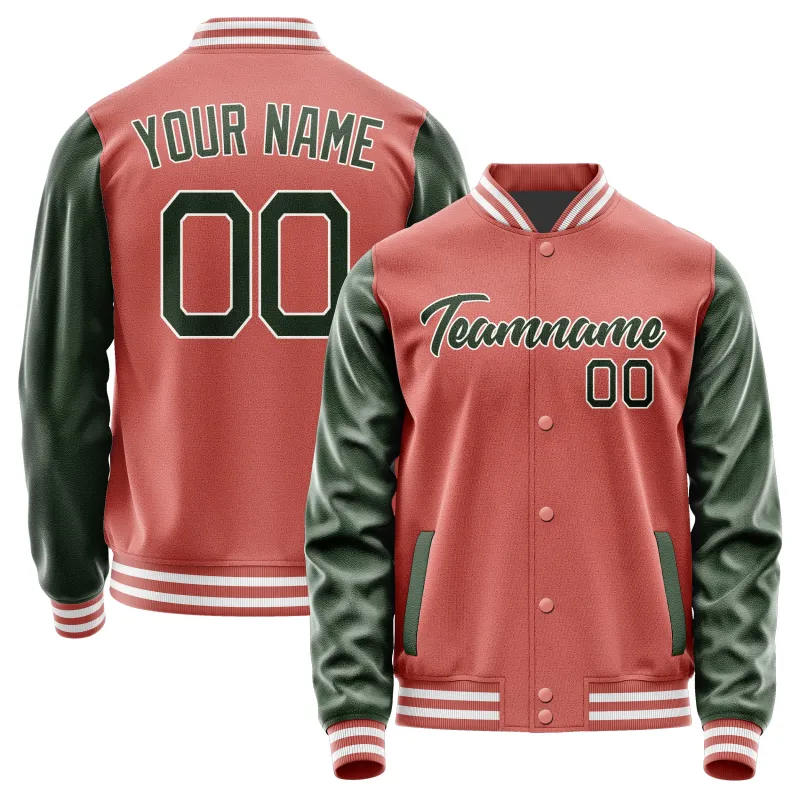 Custom Copper Rose Dark Green Jacket sold by Tailorly