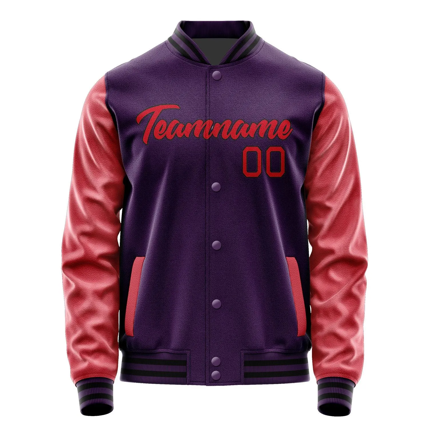 Custom Purple Pink Jacket sold by Tailorly product image thumbnail 2