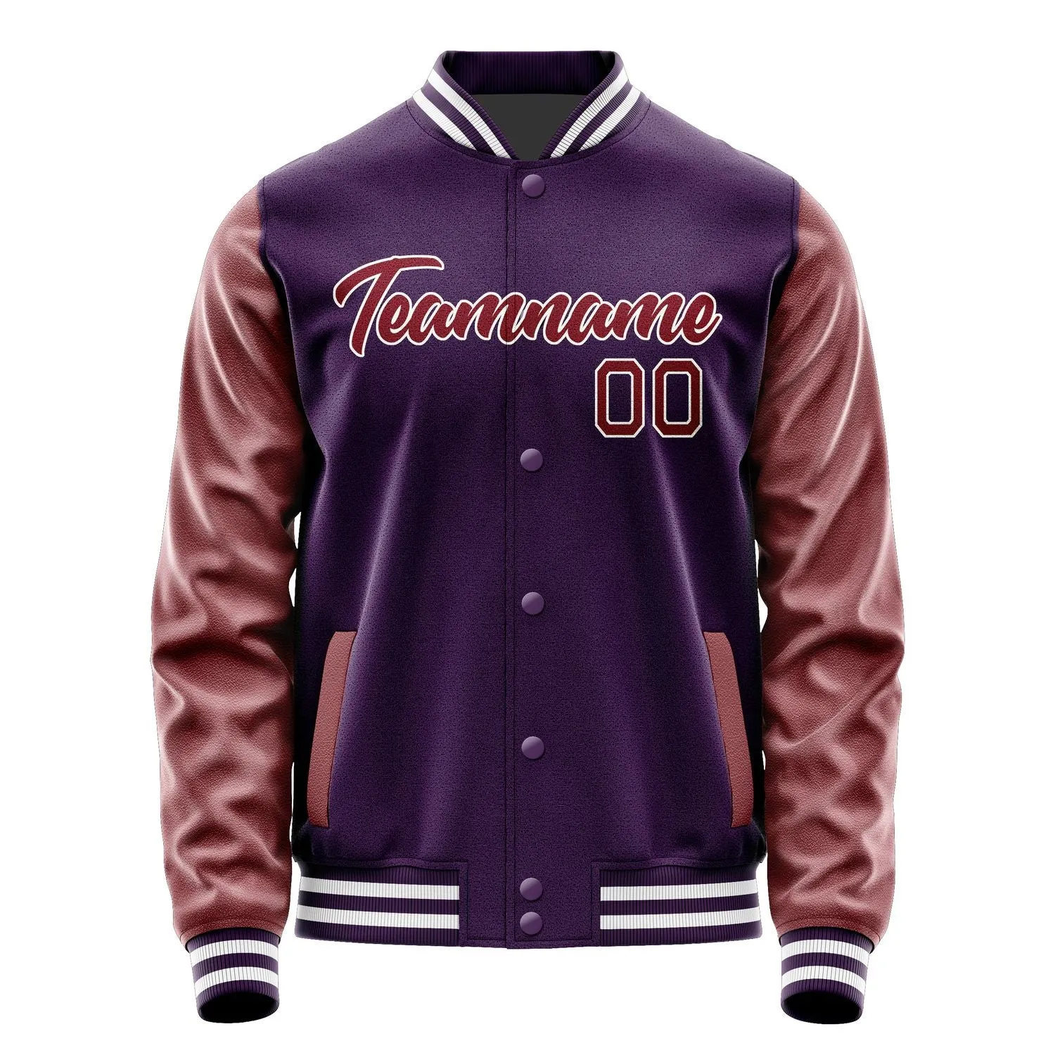 Custom Purple Crimson Red Jacket sold by Tailorly product image thumbnail 2