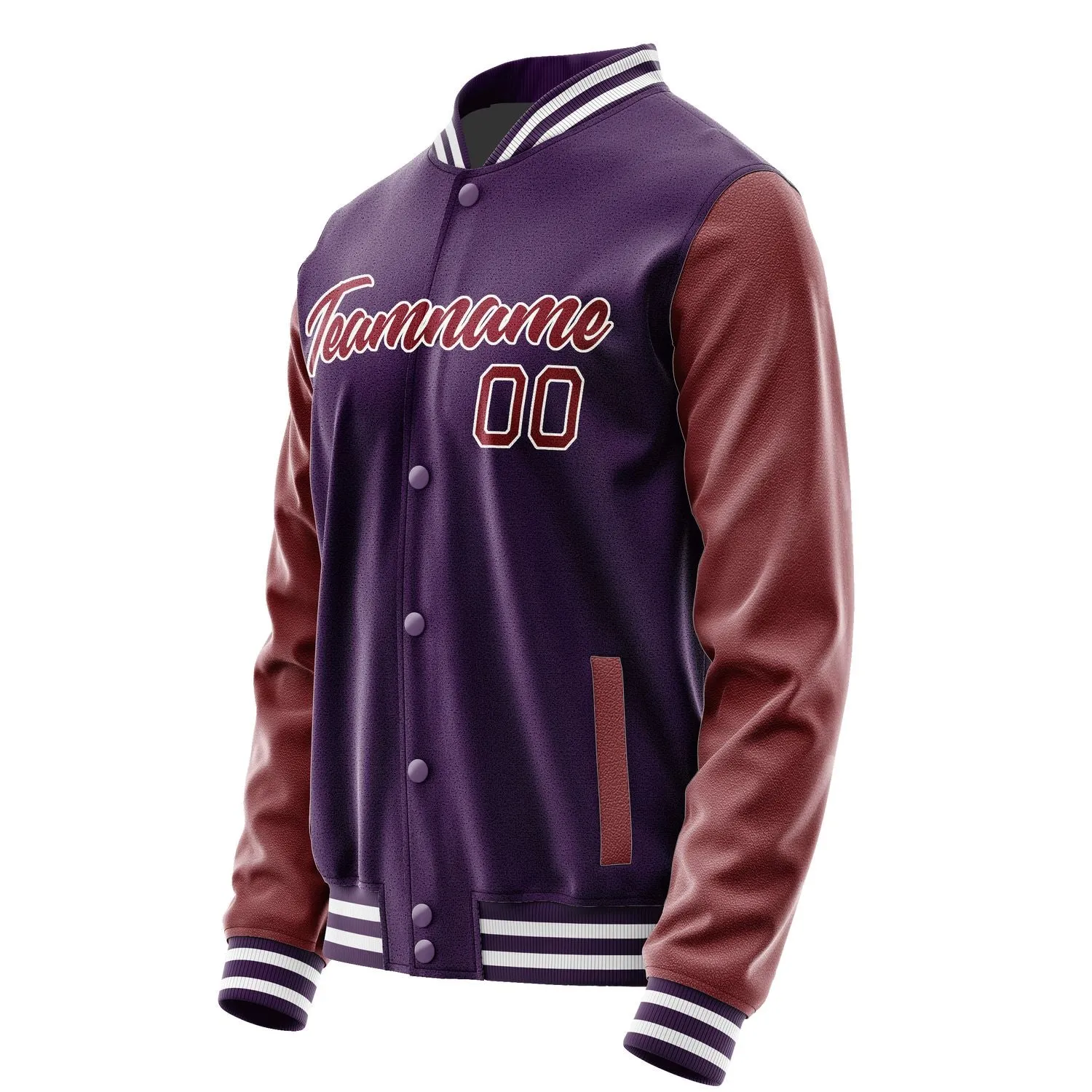 Custom Purple Crimson Red Jacket sold by Tailorly product image thumbnail 3