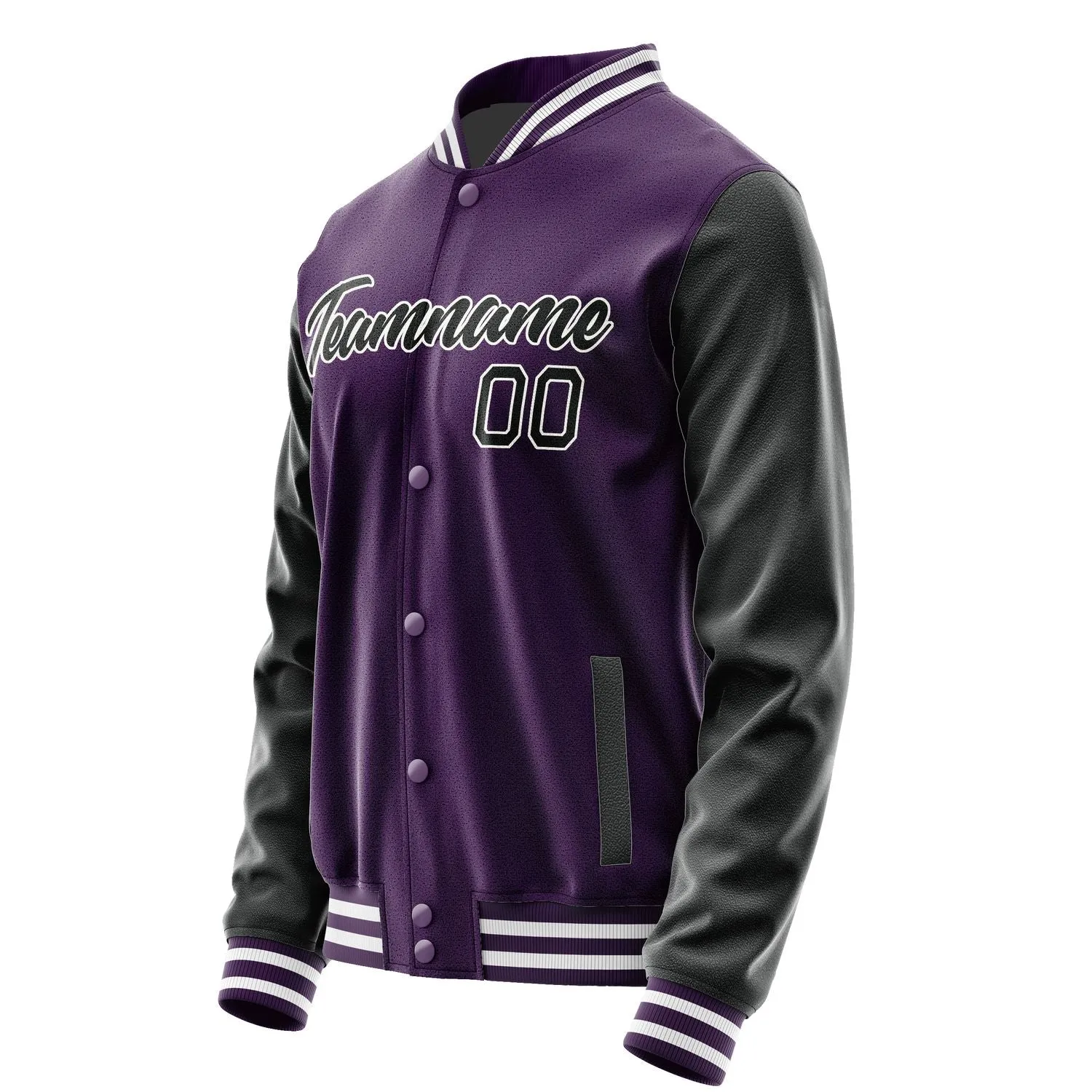 Custom Purple Coral Red Jacket sold by Tailorly product image thumbnail 3