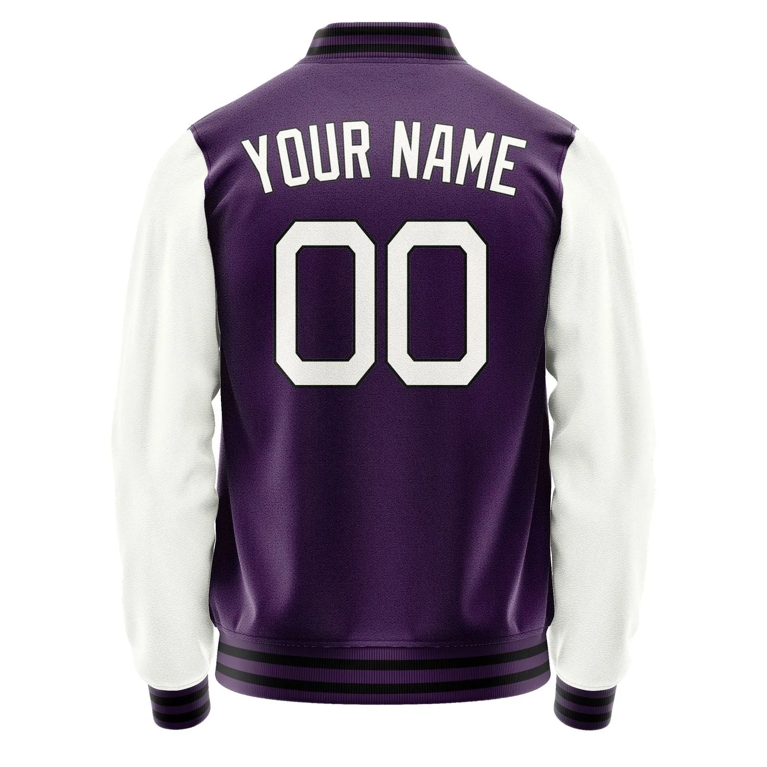 Custom Purple Black Jacket sold by Tailorly product image thumbnail 4