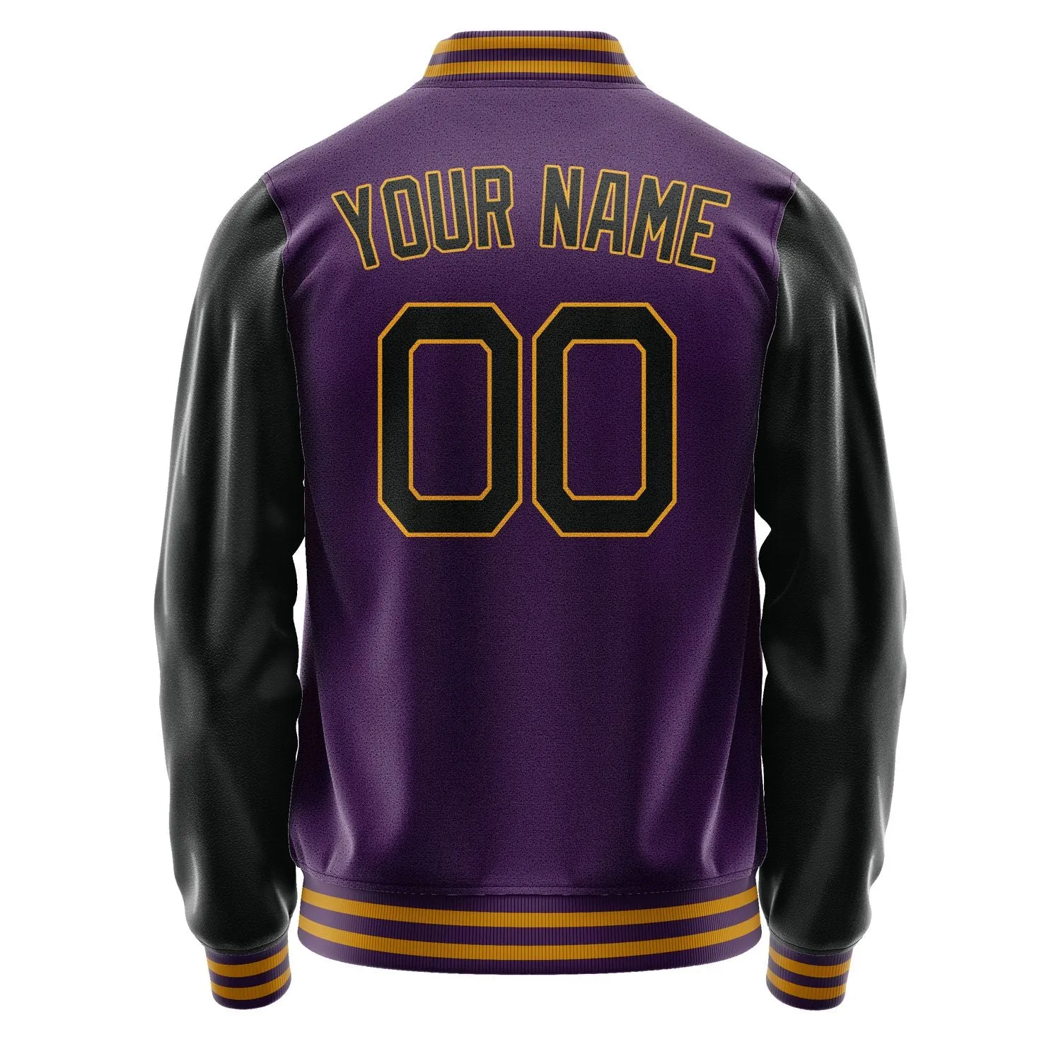 Custom Purple Black Jacket sold by Tailorly product image thumbnail 4