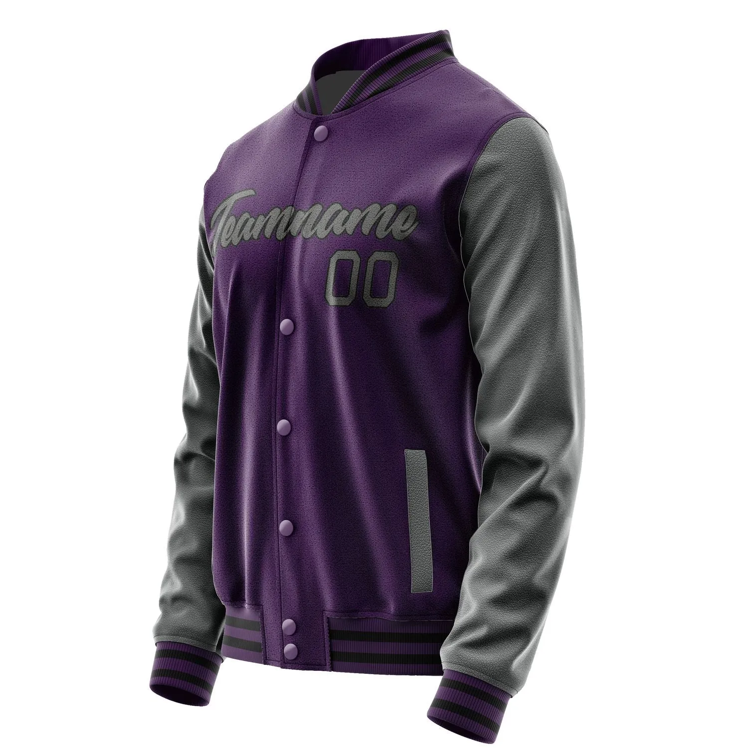 Custom Purple Yellow Jacket sold by Tailorly product image thumbnail 3