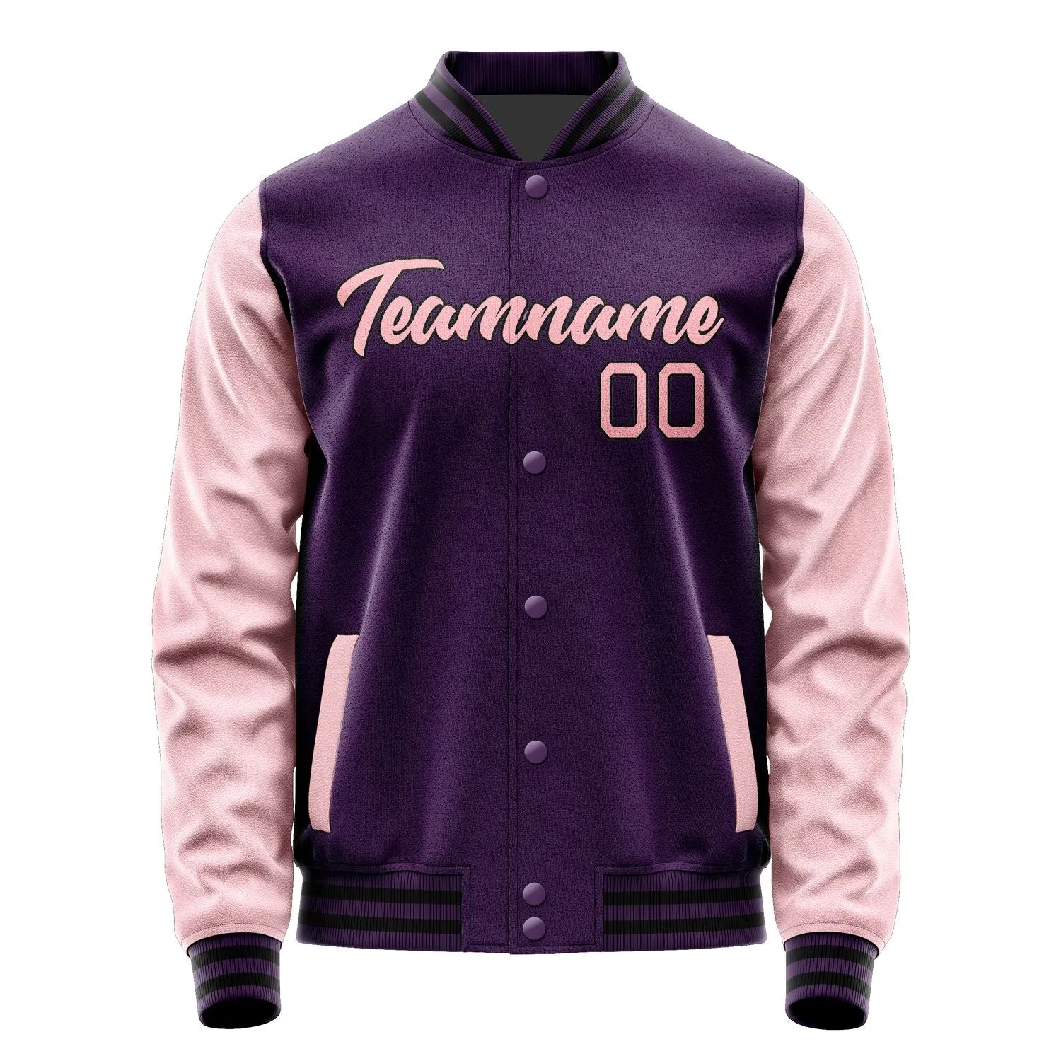 Custom Purple Dark Grey Jacket sold by Tailorly product image thumbnail 2