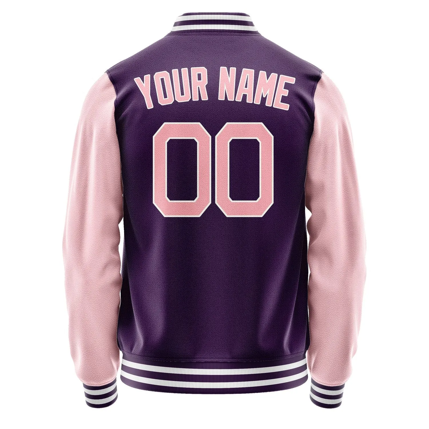 Custom Purple Light Pink Jacket sold by Tailorly product image thumbnail 4