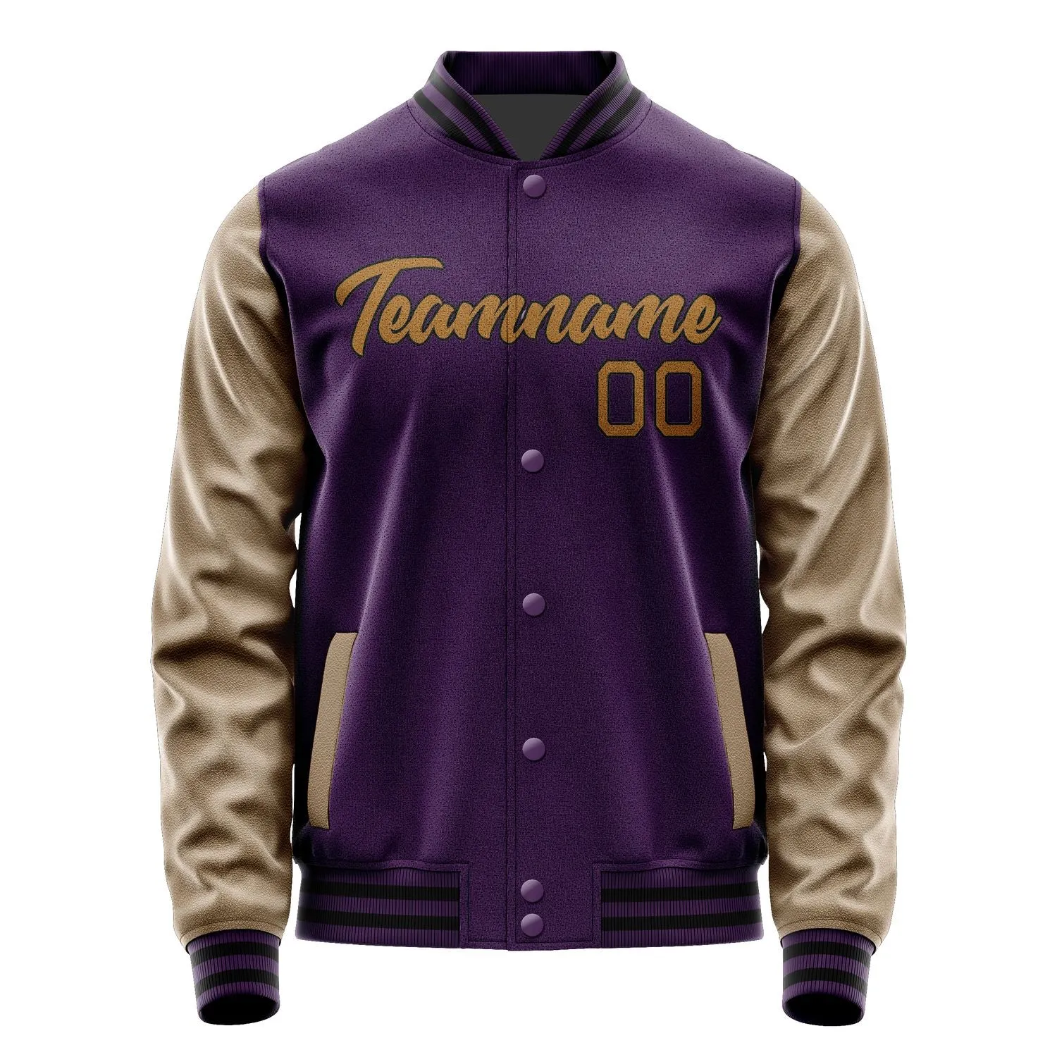 Custom Purple Light Pink Jacket sold by Tailorly product image thumbnail 2