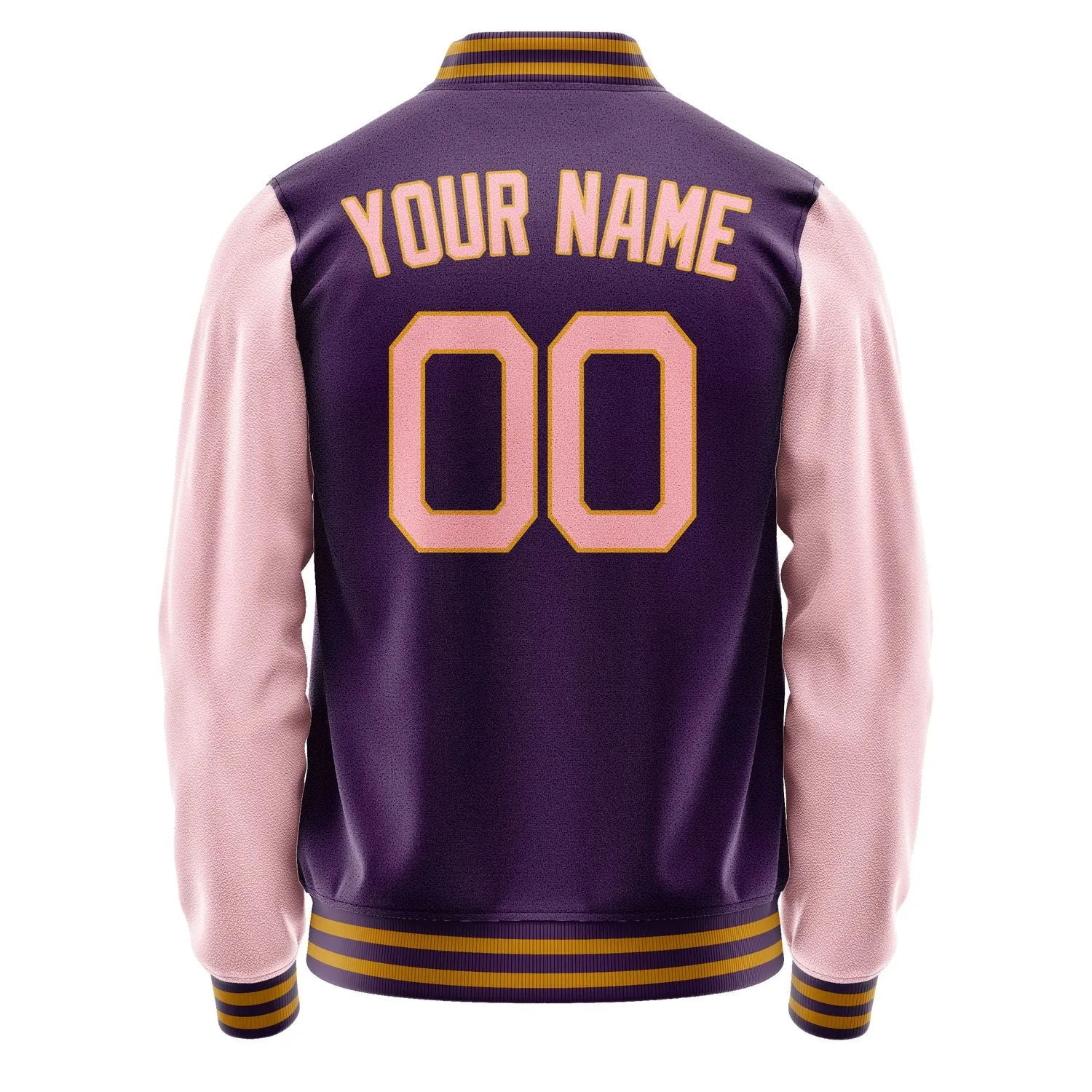 Custom Purple Light Pink Jacket sold by Tailorly product image thumbnail 4