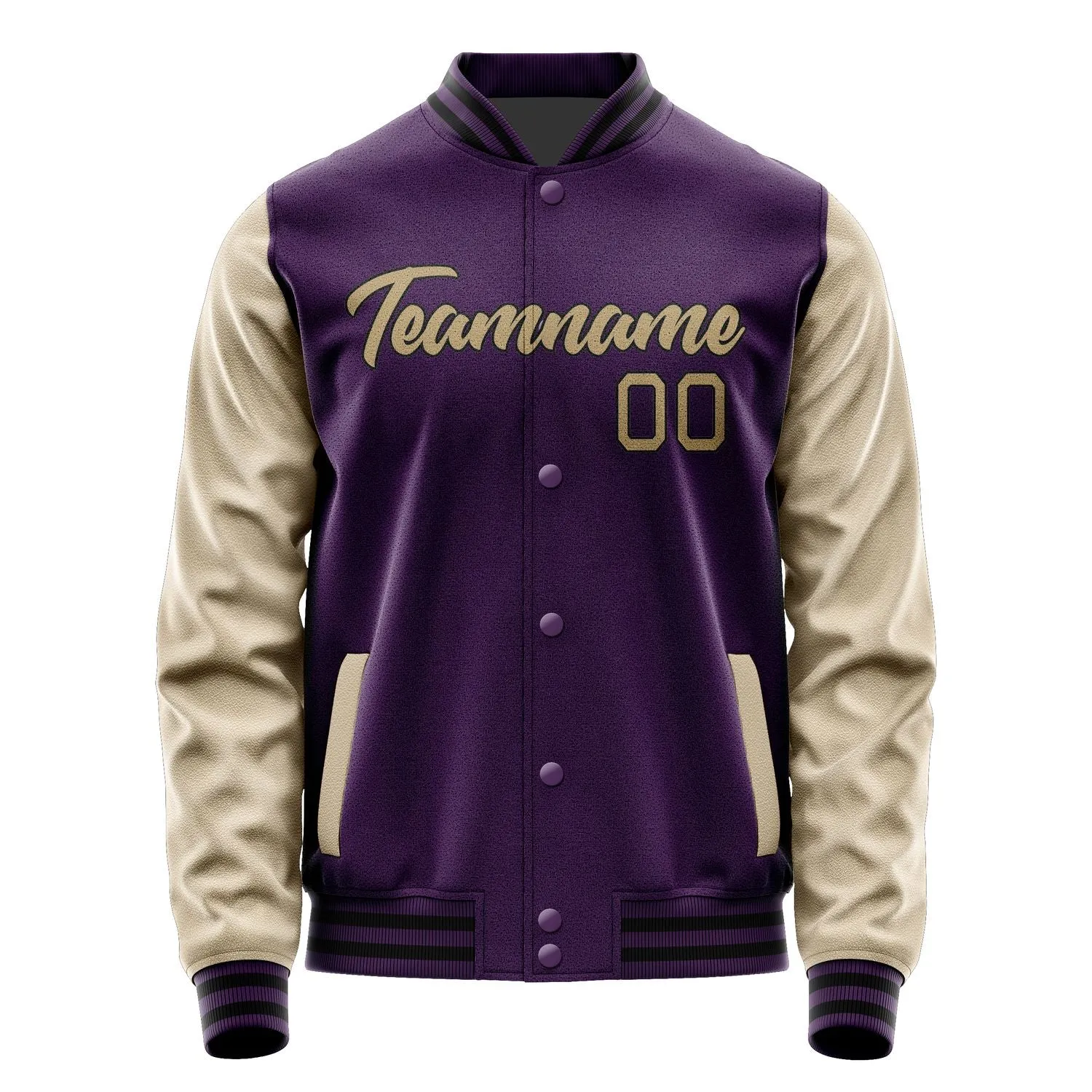 Custom Purple Emerald Green Jacket sold by Tailorly product image thumbnail 2