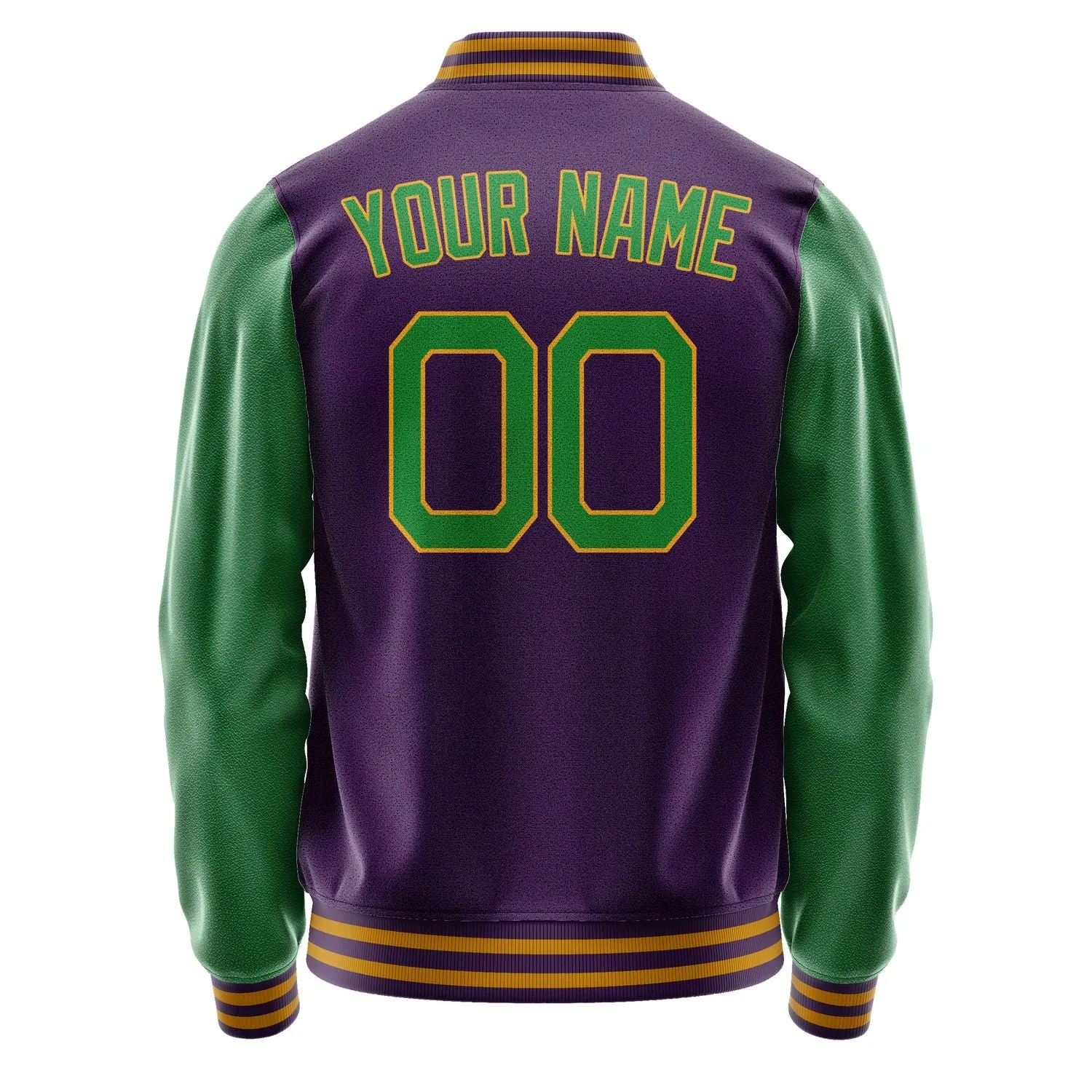 Custom Purple Emerald Green Jacket sold by Tailorly product image thumbnail 4