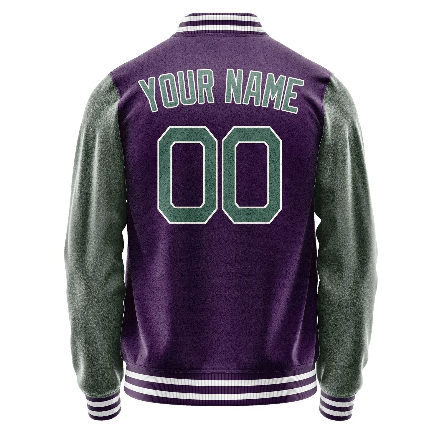 Custom Purple Blue Green Jacket sold by Tailorly product image thumbnail 4