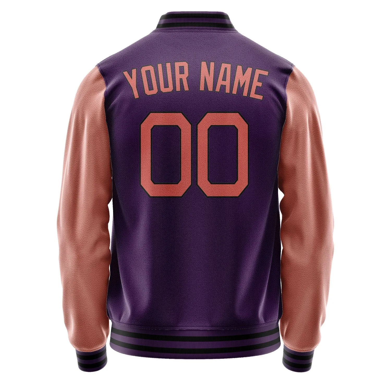 Custom Purple Orange Jacket sold by Tailorly product image thumbnail 4