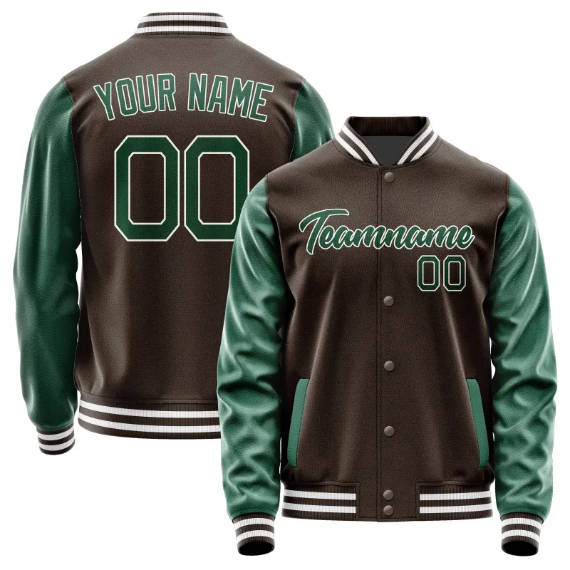 Custom Brown Green Jacket sold by Tailorly