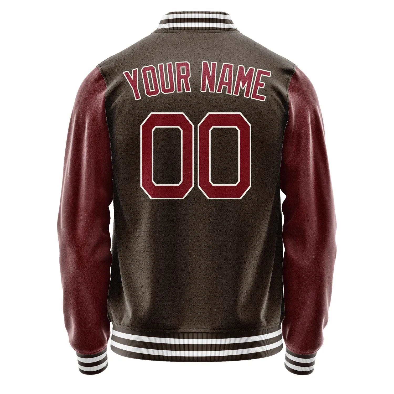 Custom Brown Crimson Red Jacket sold by Tailorly product image thumbnail 4