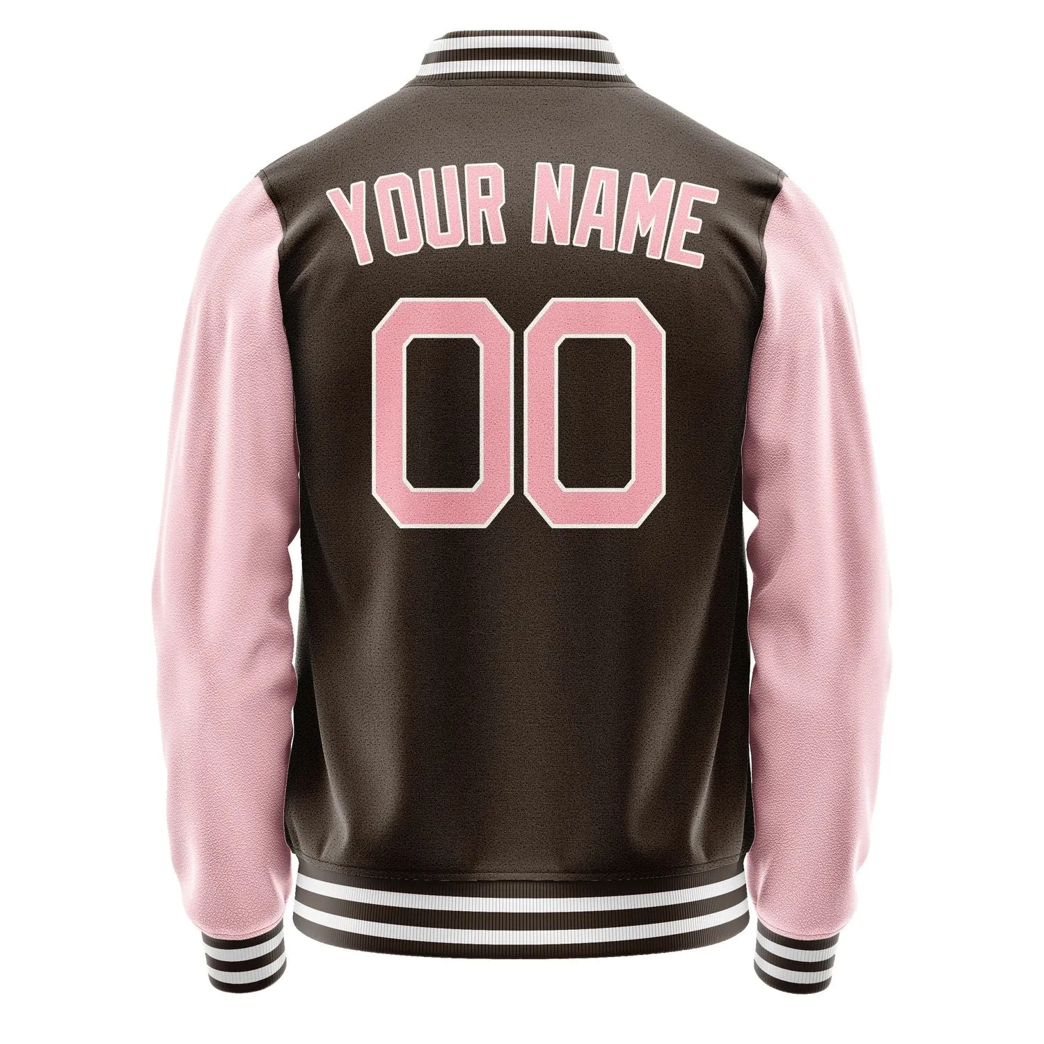 Custom Brown Light Pink Jacket sold by Tailorly product image thumbnail 4