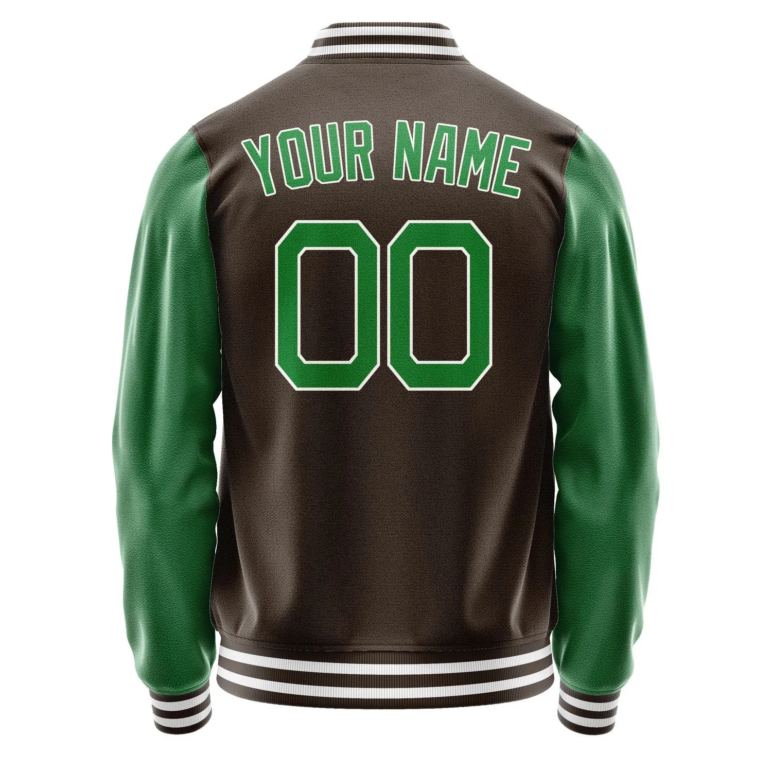 Custom Brown Emerald Green Jacket sold by Tailorly product image thumbnail 4