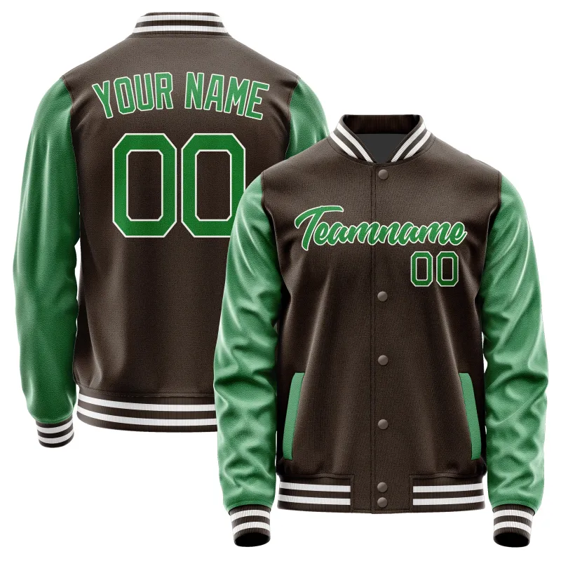 Custom Brown Emerald Green Jacket sold by Tailorly