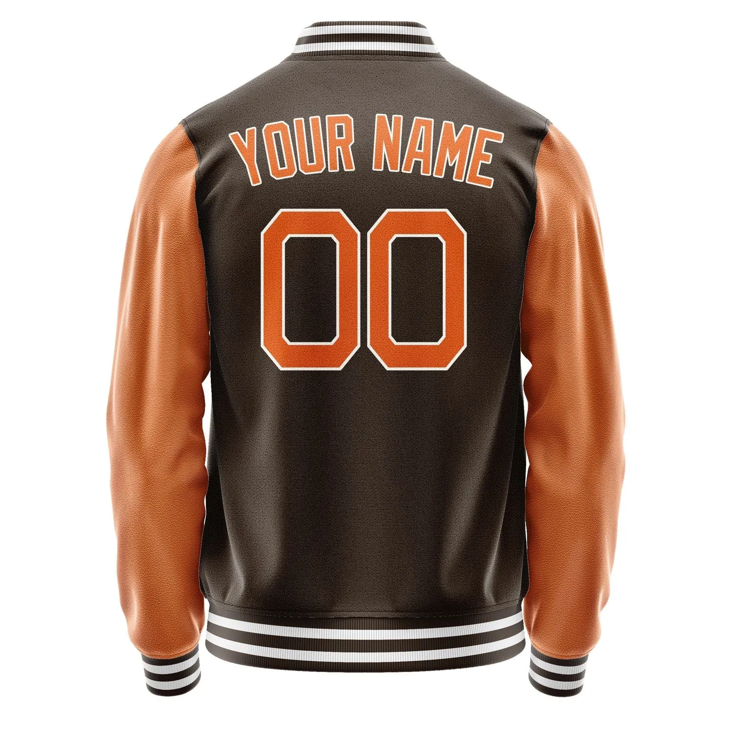 Custom Brown Orange Jacket sold by Tailorly product image thumbnail 4